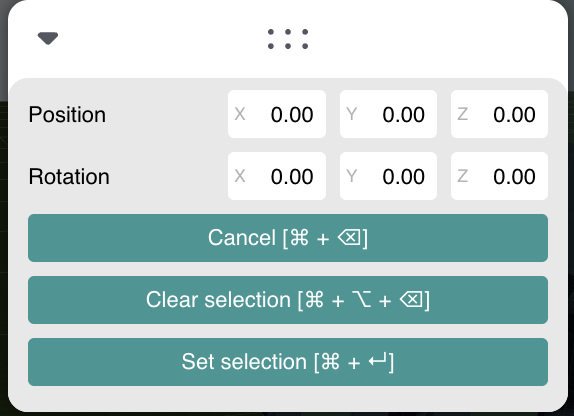 Set selection